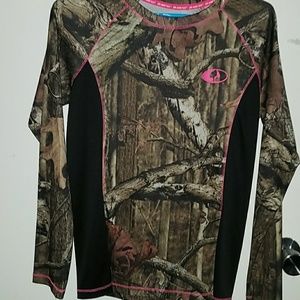 Camo long sleeve shirt