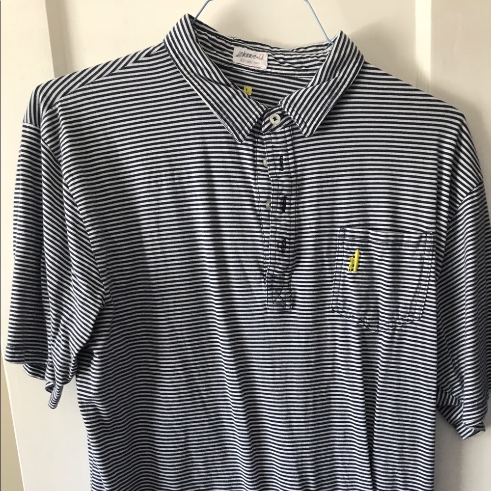 Striped Johnnie O shirt