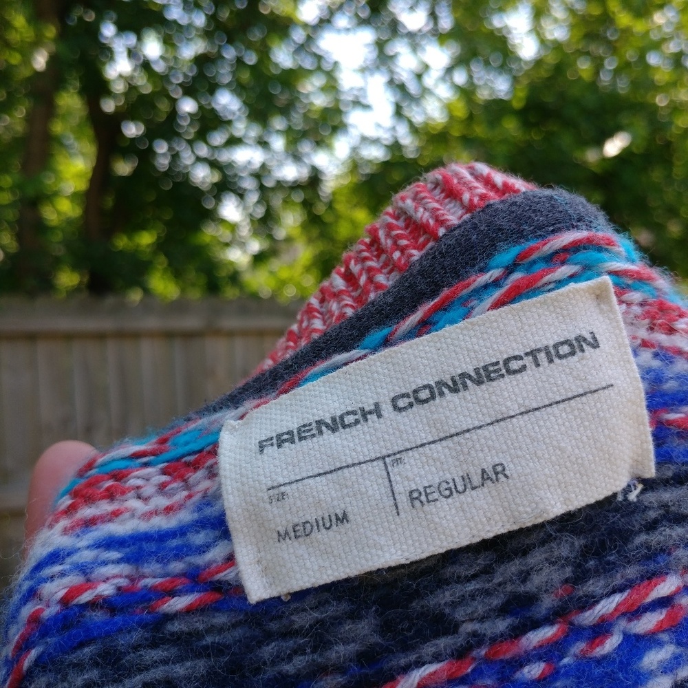 French Connection Fair Isle Sweater - Picture 4 of 5