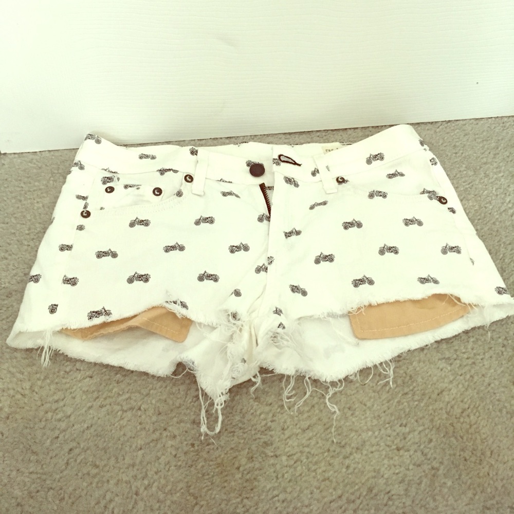 Rag and Bone distressed shorts