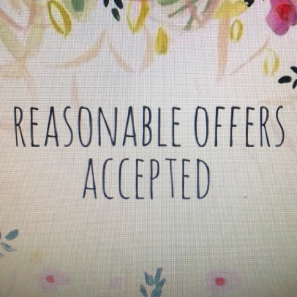 Willing to take reasonable offers! ❤❤