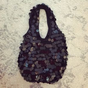 large sequin purse 2000s