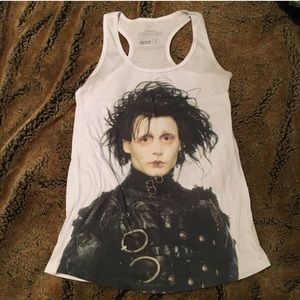 Authentic Edward Scissorhands tank!! ⛄️✂️