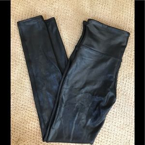 Spanx Nylon & Spandex Shiny Stretch Pant