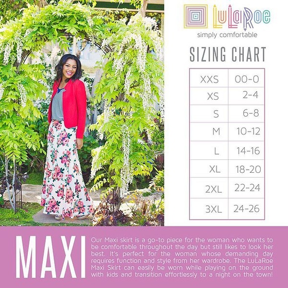 Lularoe Maxi Small NWT - Picture 4 of 5