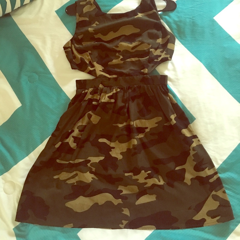 SOLD on Mercari - Camo Party Dress NEW WITH TAG