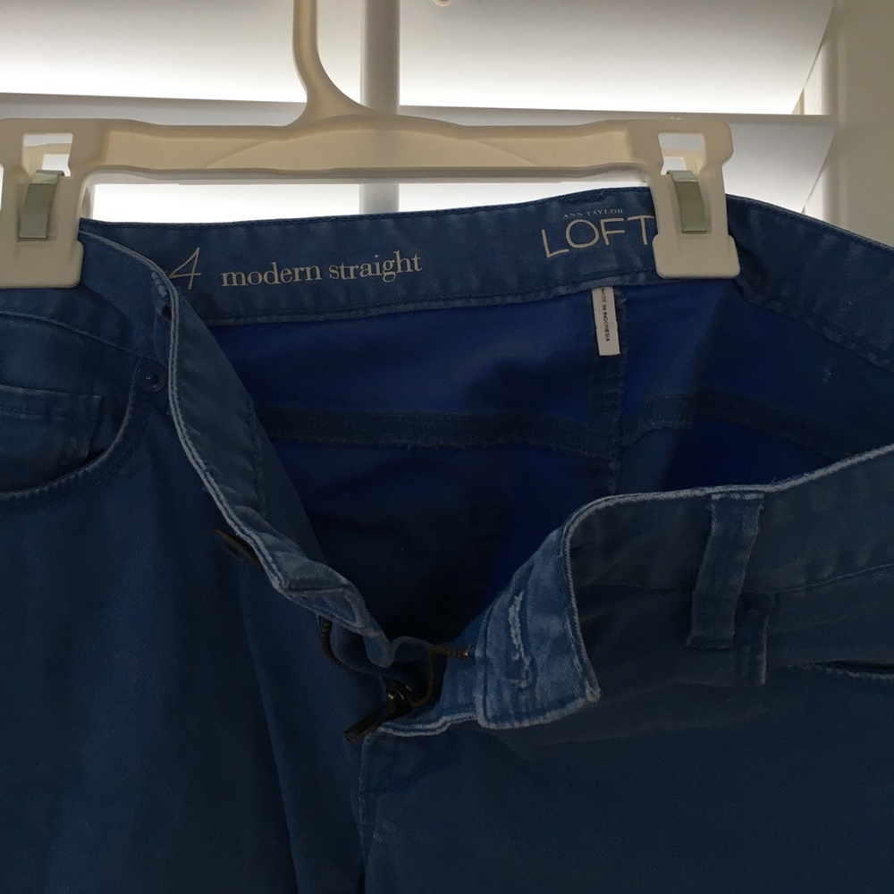 LOFT Brand Blue Skinny Jeans
