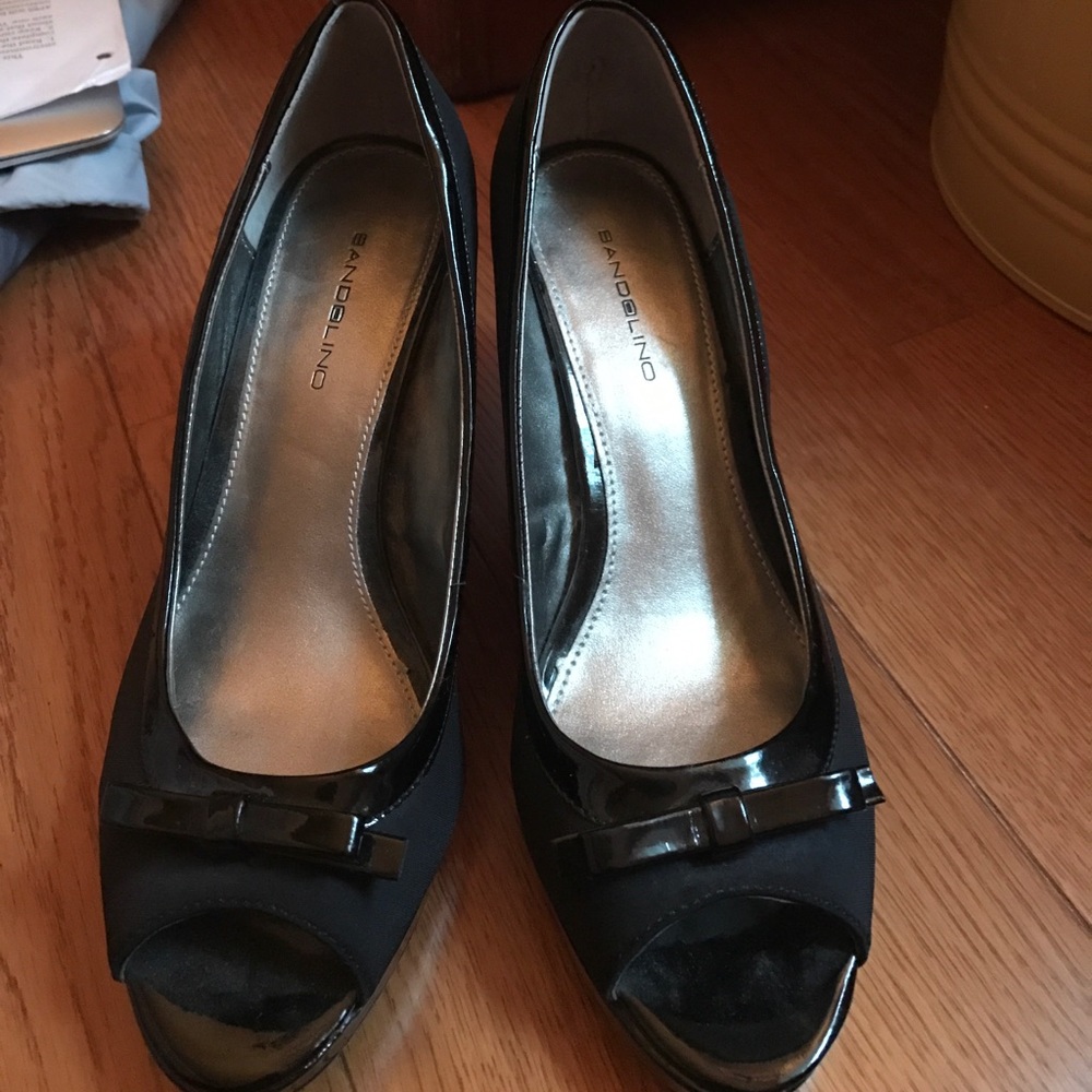 Black high heels