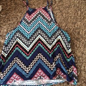 Boho crop top