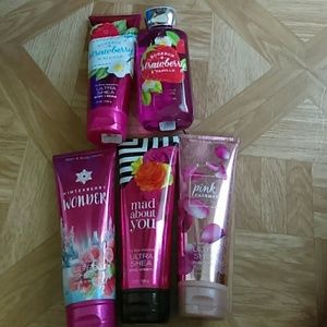 Lot of 5 bath and body works products FINAL PRICE