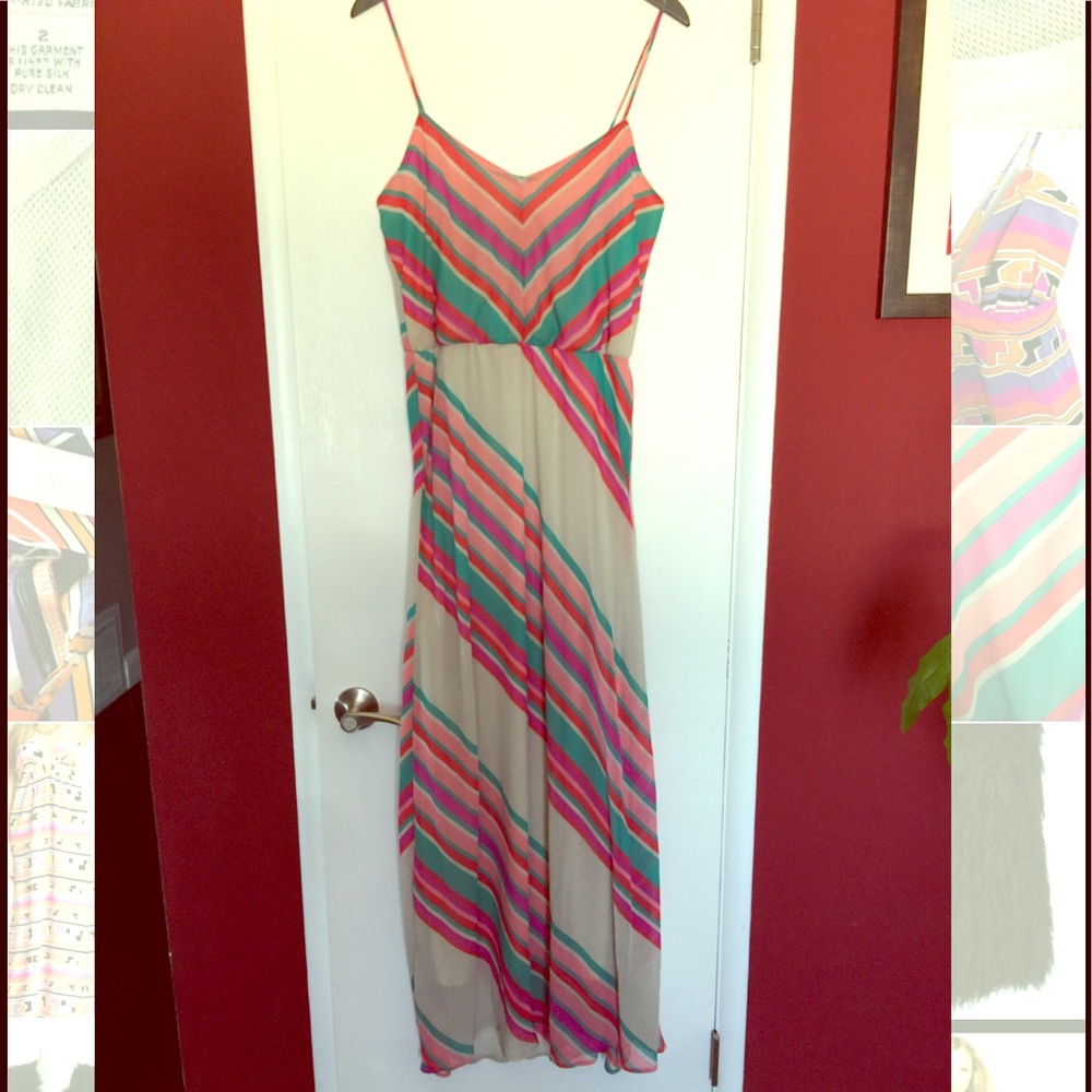 Urban Hearts spaghetti strap Maxi dress
