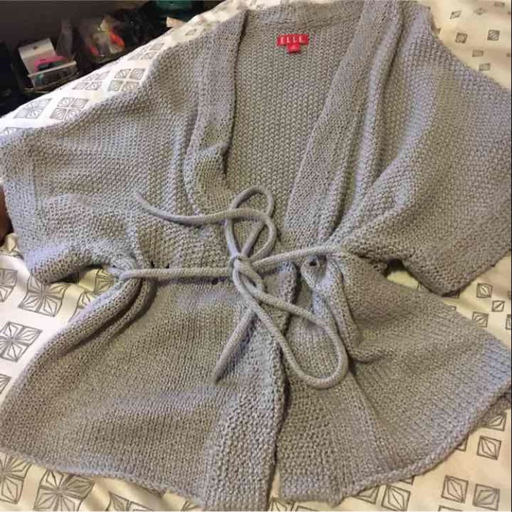 Cardigan fits like a small medium
