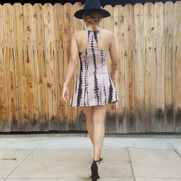Tie Dye Mini Dress - Picture 2 of 3