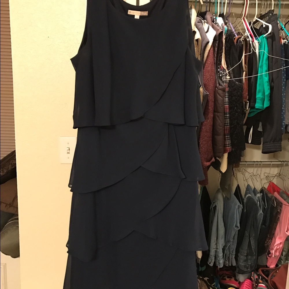 Navy blue dress size 16