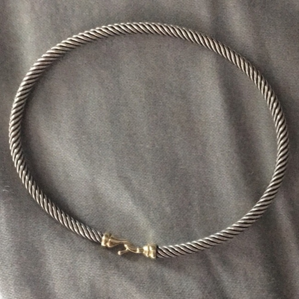 Authentic David Yurman cable buckle bracelet