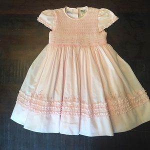 Sarah Louise smocked dress