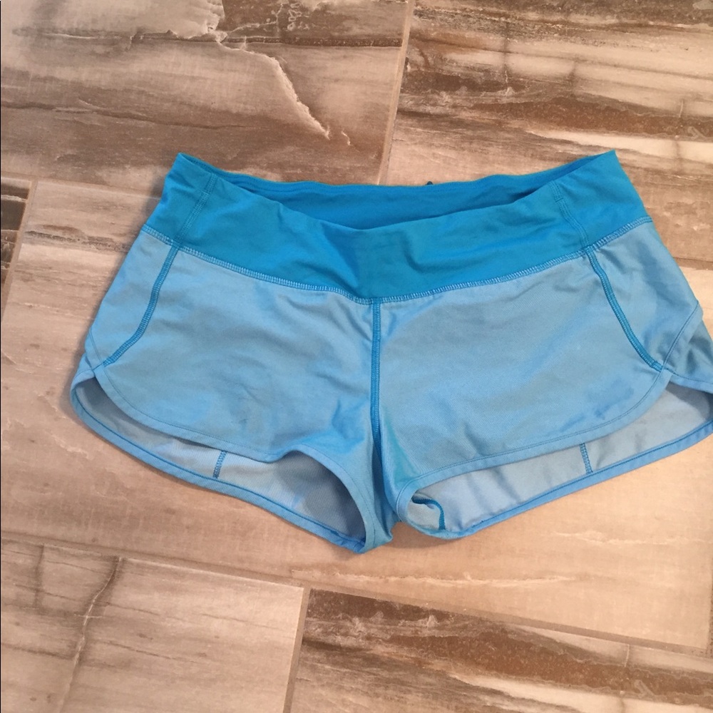 Lululemon speed shorts size 8