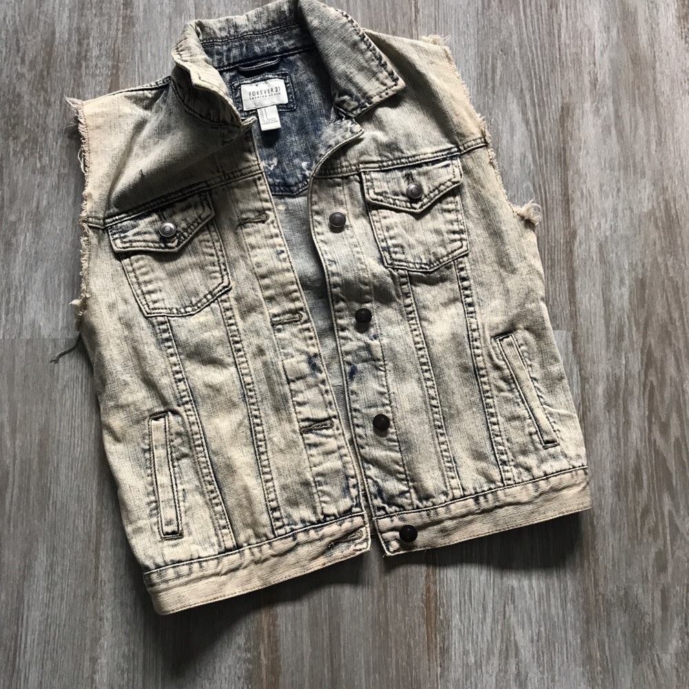 Forever 21 Denim Vest