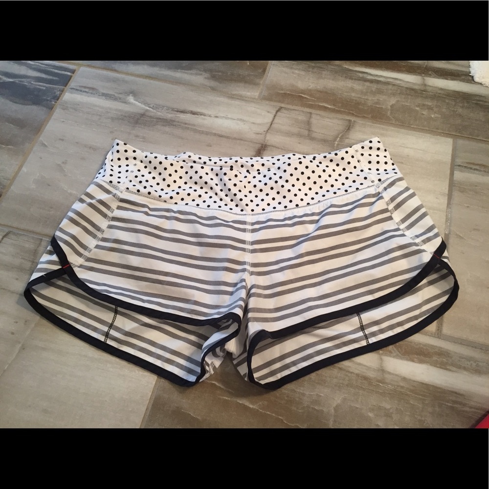 Lululemon speed shorts size 8