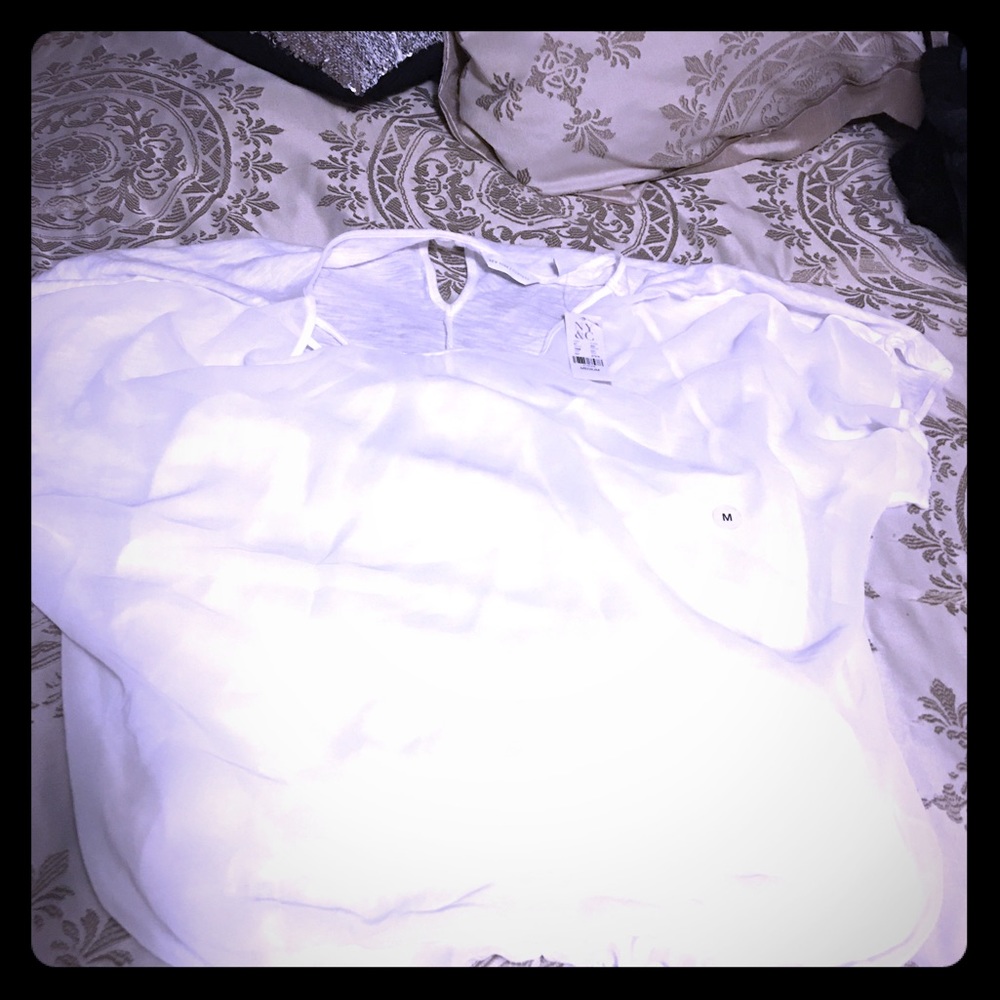 NWT white blouse