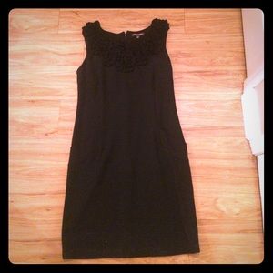 Sleeveless black dress