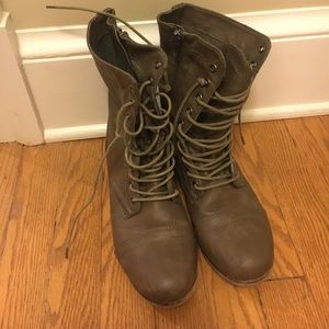 Madden Girl Lace Up Boots