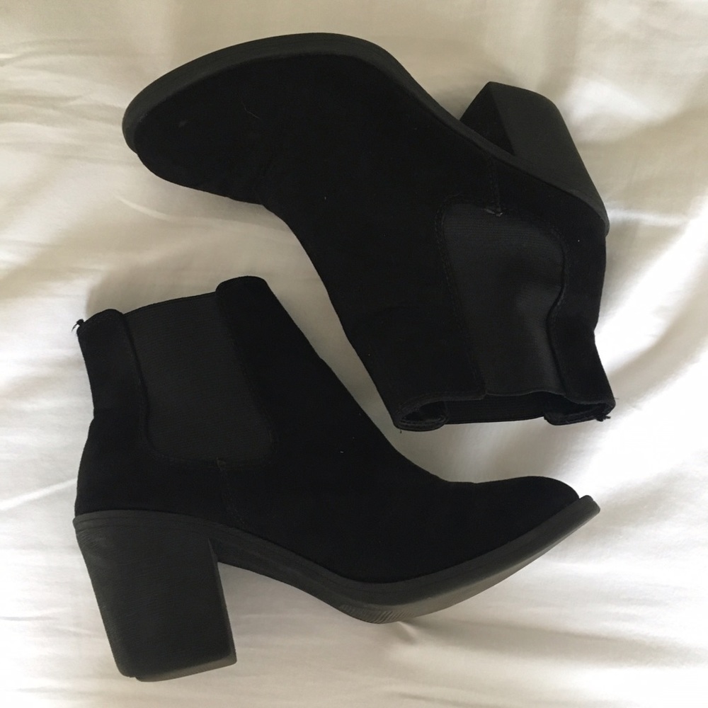 Black booties