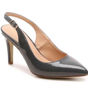 Patent leather pumps w/ box