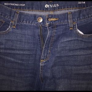 Size 14 boyfriend jeans but fit more 16 or 18