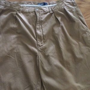 Mens Ralph Lauren dark  khaki shorts