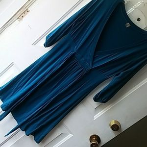 Old Navy dress with wrap around tie, 3/4 sleeves