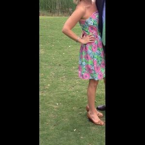 Lilly Pulitzer strapless dress
