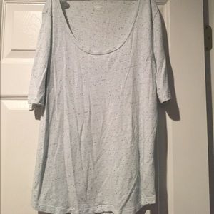 Gray 3/4 sleeves tee