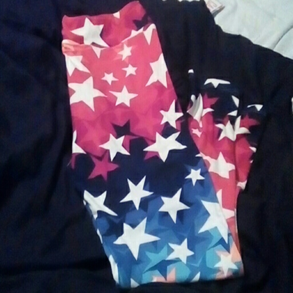 LULAROE TC OMBRE STARS AMERICANA