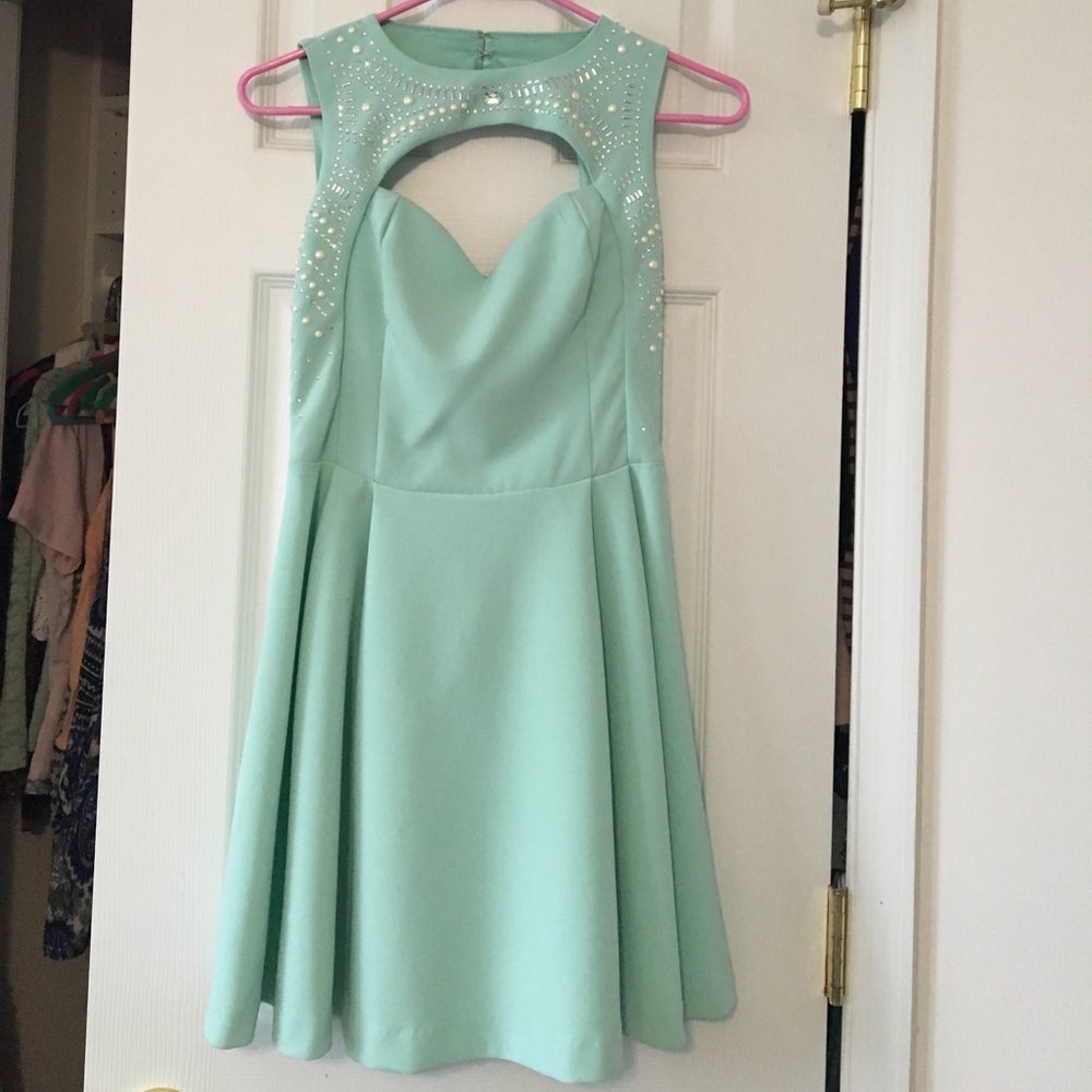 periwinkle cocktail dress ✨