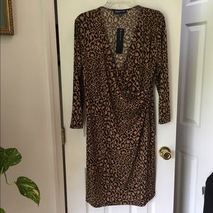 🐾 Jones New York Signature Animal Print Dress 🐾