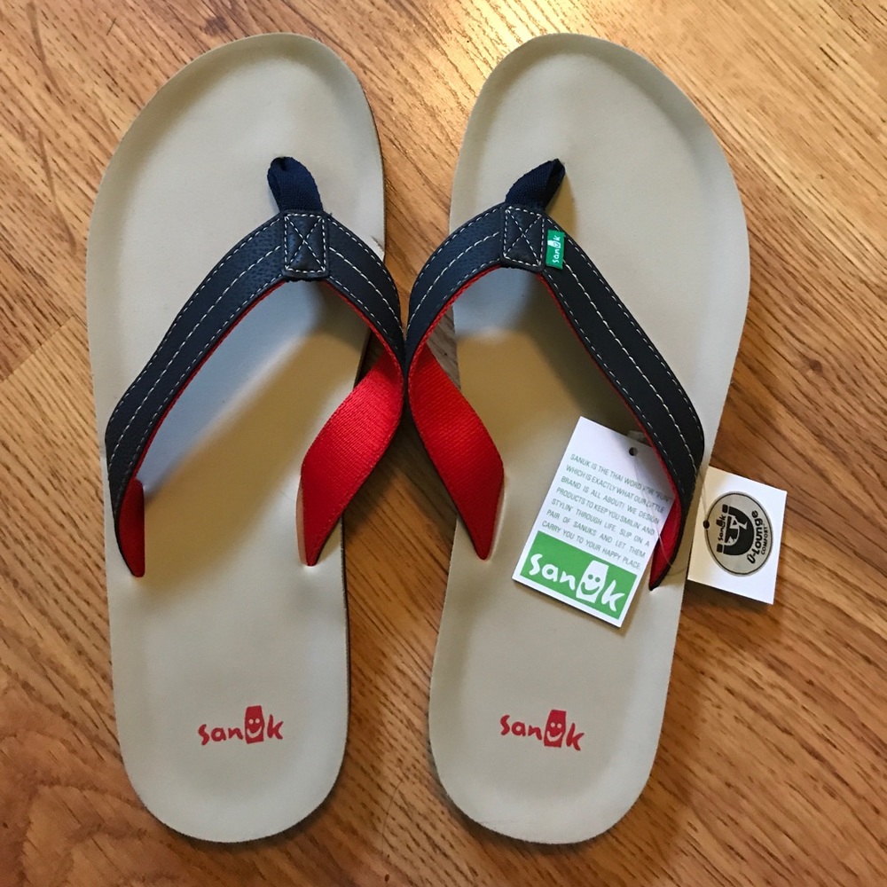 Sanuk Men's Flip Flops