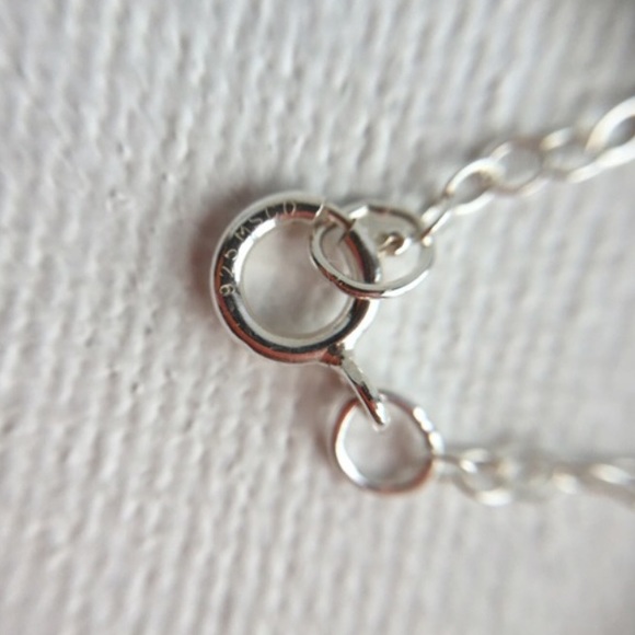 LAST ONE Lotus Marquise Sterling Silver Necklace - Picture 4 of 4