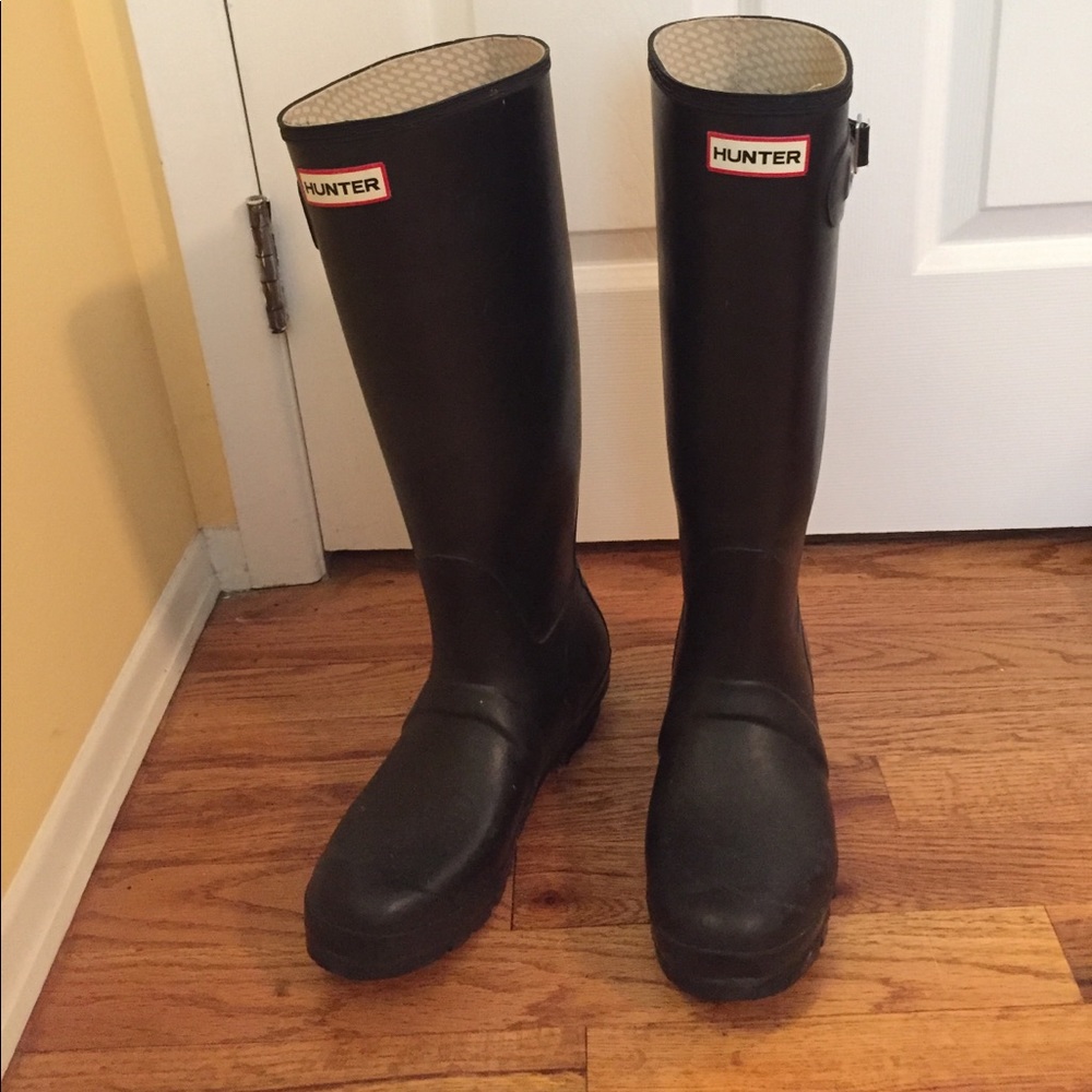 Black Hunter Rain Boots