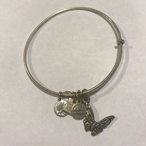 Alex & Ani Butterfly Bangle