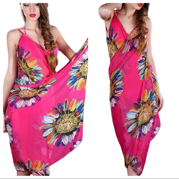 multiway sarong dress