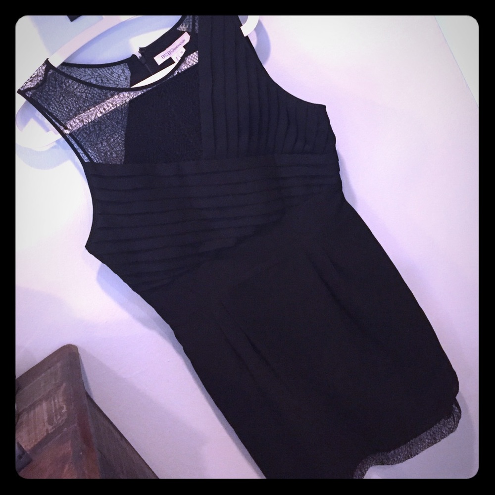 BCBG black cocktail dress
