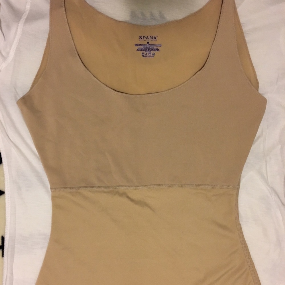 Spanx nude shaper tank top