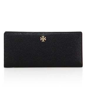 New Tory burch Robinson slim wallet