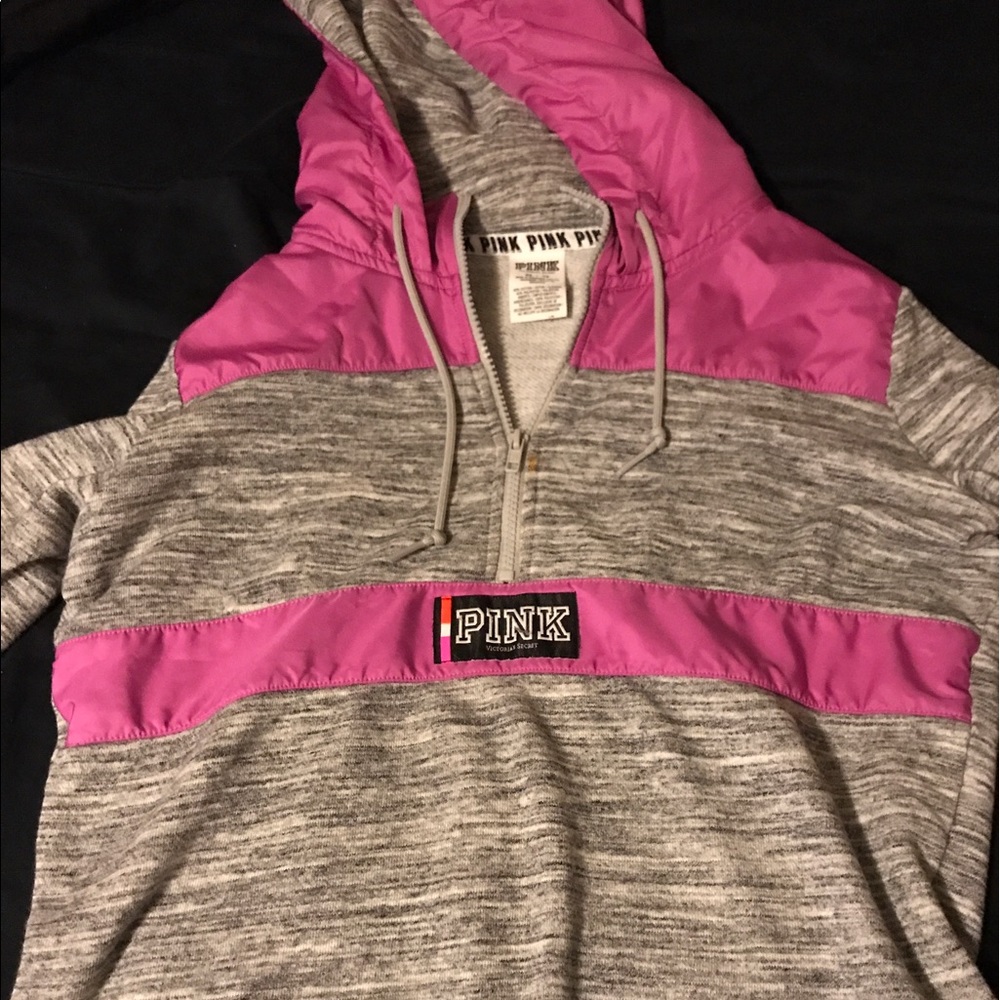 Pink hoodie