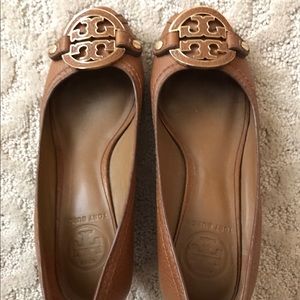 Tory Burch Peep-Toe Wedge