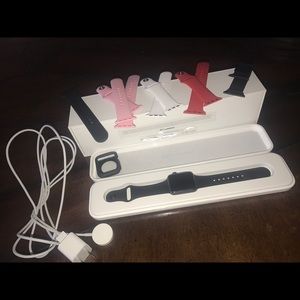 38 mm space gray Apple Watch Series 1