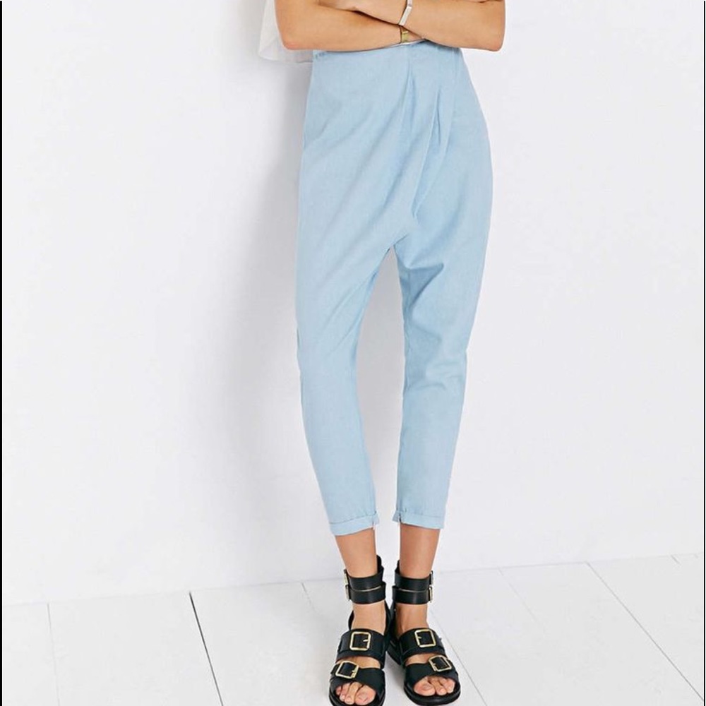 FInders Keepers Walk Away pants in light blue