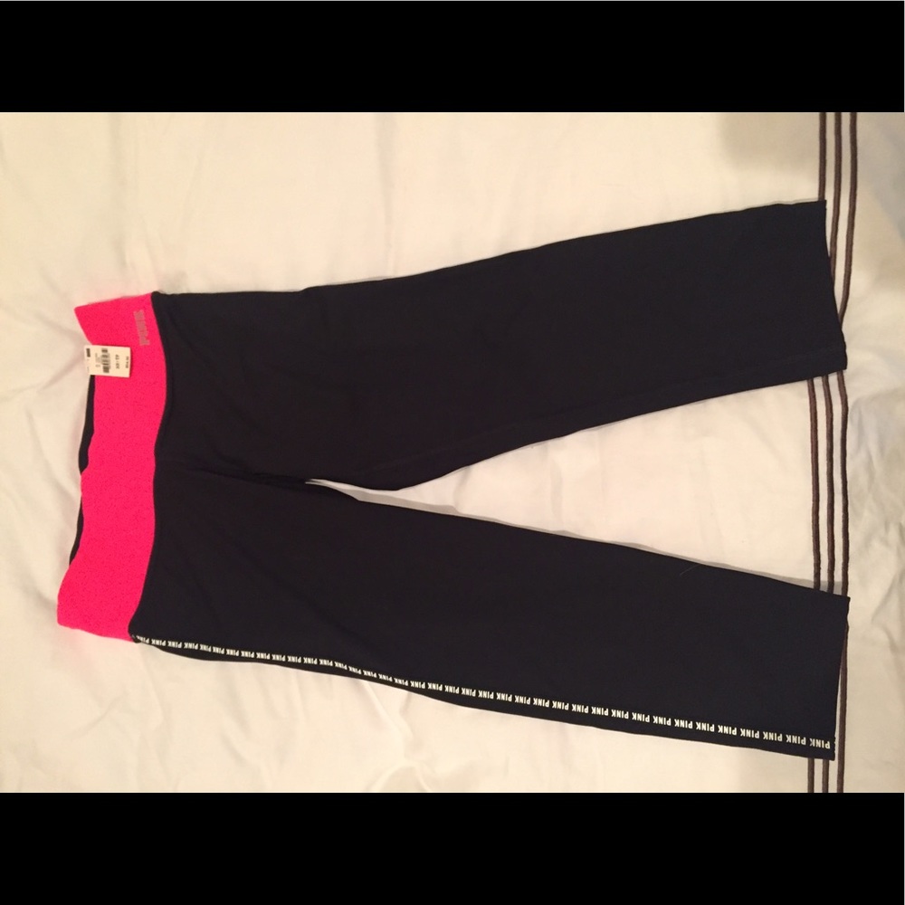 NWT Pink Capri leggings