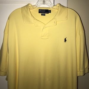 Ralph Lauren Yellow Polo Shirt XL